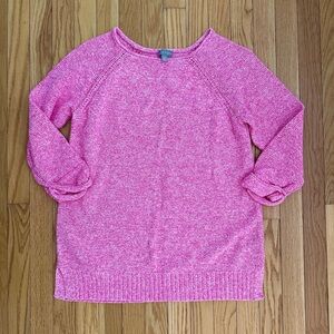Pink Talbots Sweater